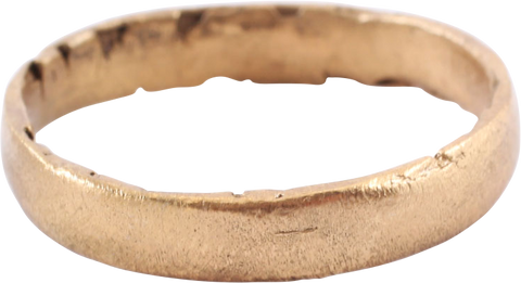 VIKING WOMAN’S WEDDING RING, SIZE 9 1/4 - The History Gift Store