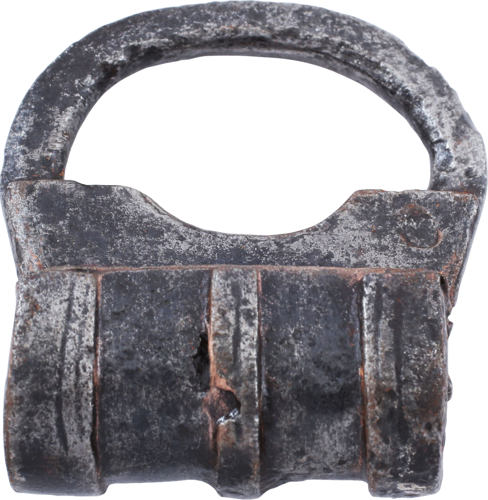 FINE VIKING DRUM FORM PADLOCK 850-1050 AD - The History Gift Store