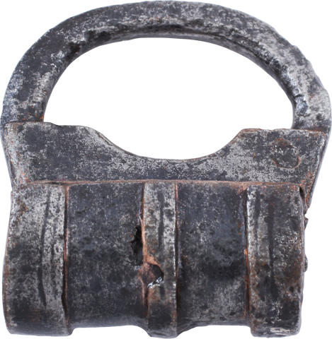 FINE VIKING DRUM FORM PADLOCK 850-1050 AD - The History Gift Store