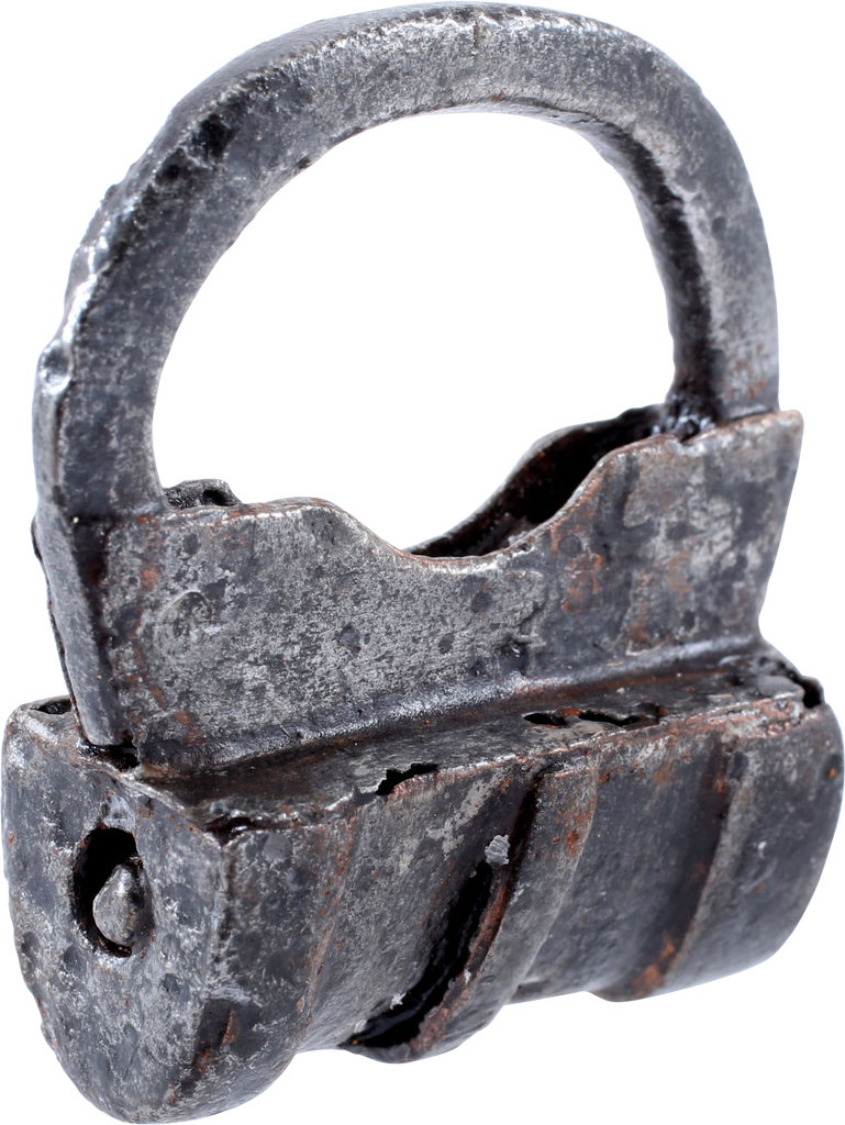 FINE VIKING DRUM FORM PADLOCK 850-1050 AD - The History Gift Store