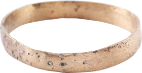 ANCIENT VIKING WEDDING RING, SIZE 8 3/4 - The History Gift Store