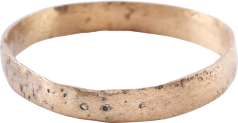 ANCIENT VIKING WEDDING RING, SIZE 8 3/4 - The History Gift Store