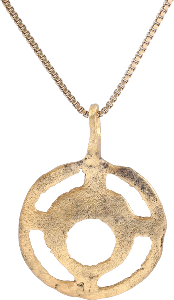 RARE VARIATION, VIKING LUNAR PENDANT NECKLACE, 11TH-12TH CENTURY AD - The History Gift Store