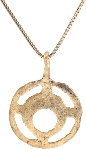 RARE VARIATION, VIKING LUNAR PENDANT NECKLACE, 11TH-12TH CENTURY AD - The History Gift Store