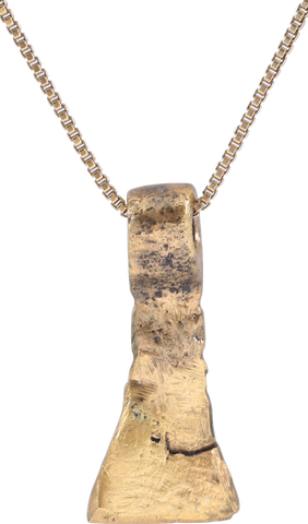 FRANKISH AXE AMULET, 500-800 AD - The History Gift Store