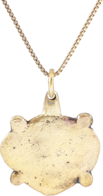 ANCIENT VIKING HEART PENDANT NECKLACE, C.900-1050 AD - The History Gift Store