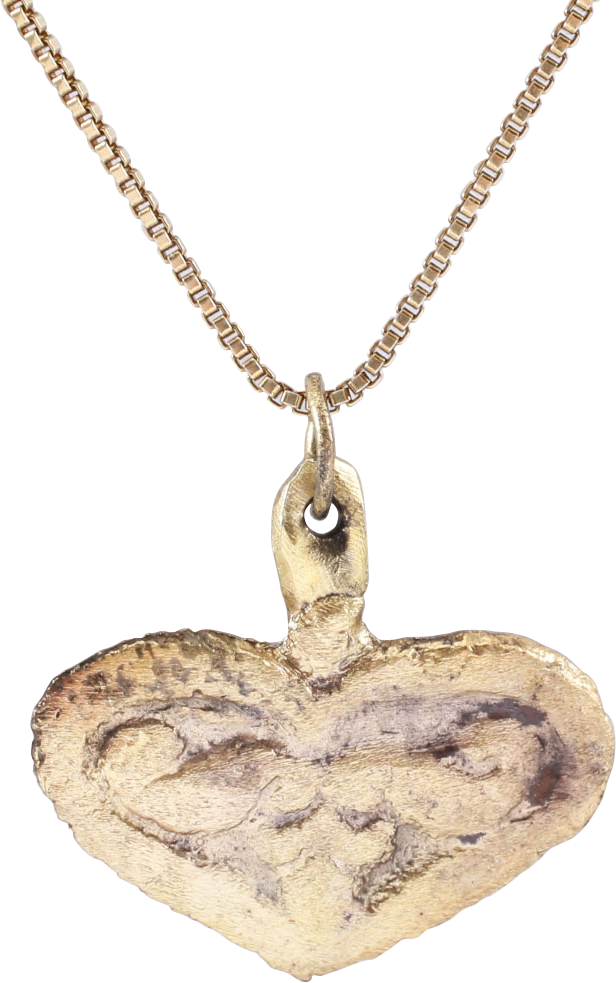 VIKING HEART AMULET NECKLACE C.900-1050 AD - The History Gift Store