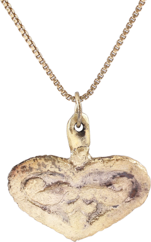 VIKING HEART AMULET NECKLACE C.900-1050 AD - The History Gift Store