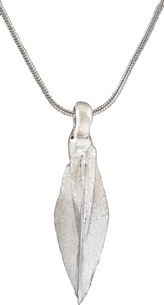 FINE ANCIENT GREEK ARROWHEAD PENDANT NECKLACE, C.4th-2nd CENTURY BC - The History Gift Store