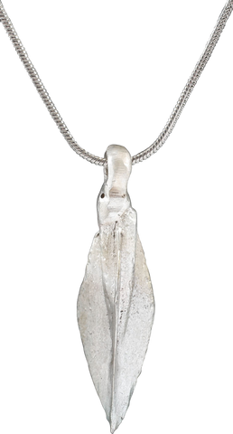 FINE ANCIENT GREEK ARROWHEAD PENDANT NECKLACE, C.4th-2nd CENTURY BC - The History Gift Store