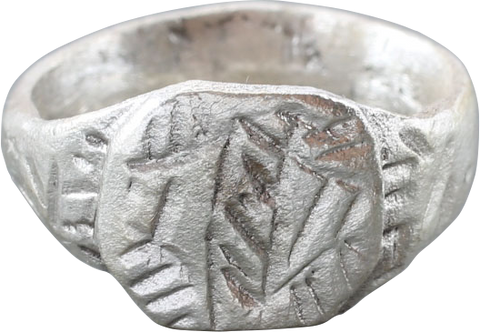 MEDIEVAL EUROPEAN RING, 900-1200 AD, SIZE 4 3/4 - The History Gift Store