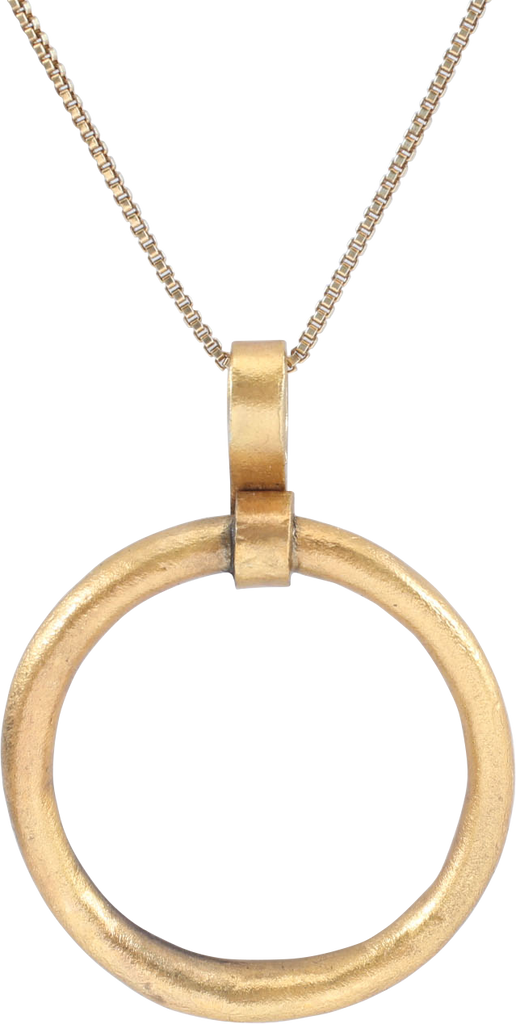 CELTIC PROSPERITY RING NECKLACE, C.400-100 BC - The History Gift Store
