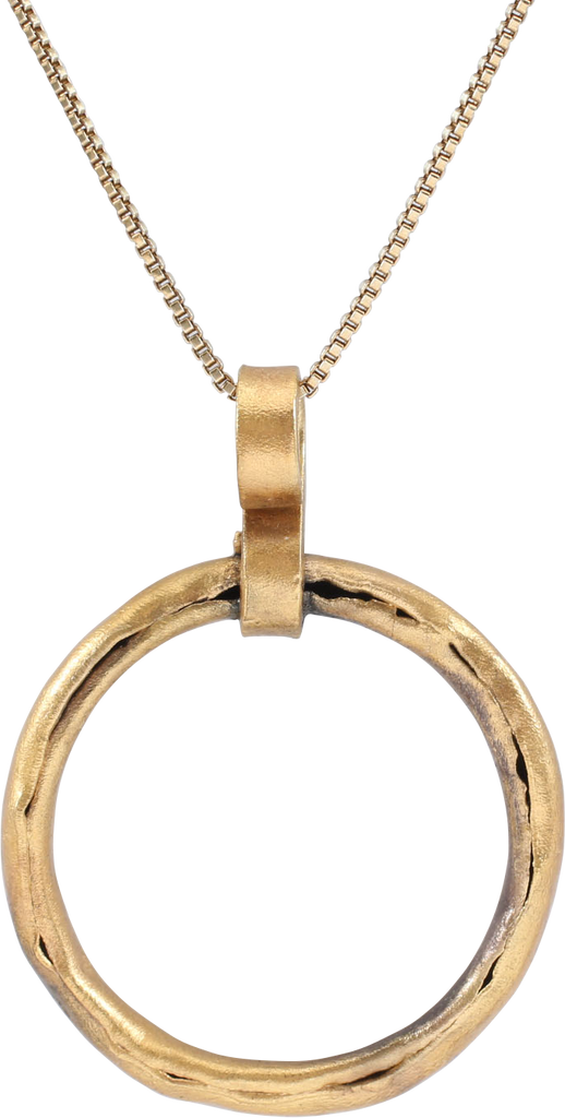 CELTIC PROSPERITY RING NECKLACE, C.400-100 BC - The History Gift Store