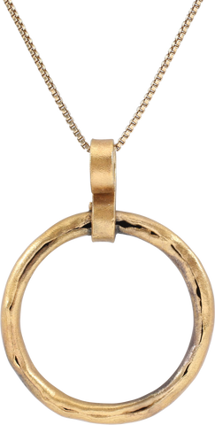 CELTIC PROSPERITY RING NECKLACE, C.400-100 BC - The History Gift Store