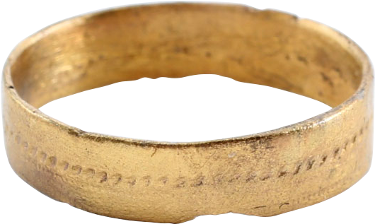 ANCIENT VIKING WEDDING RING, SIZE 7 3/4 - The History Gift Store