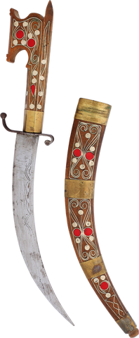 GOOD MOROCCAN SHORTSWORD NIMCHA - The History Gift Store