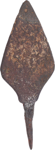 EXTREMELY RARE WOODLAND INDIAN FORGED ARROWHEAD - The History Gift Store