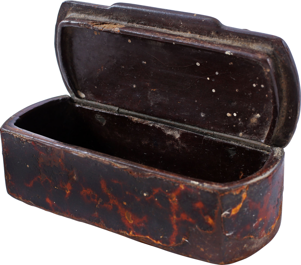 COLONIAL AMERICAN SNUFF OR TOBACCO BOX - The History Gift Store