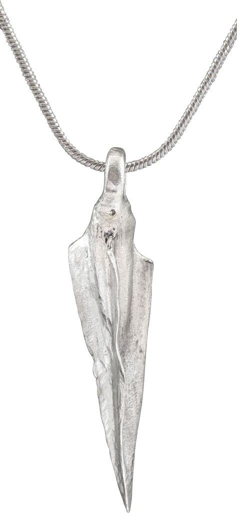 FINE ROMAN ARROWHEAD PENDANT NECKLACE, 100 BC-100 AD - The History Gift Store