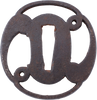 JAPANESE IRON TSUBA, EDO PERIOD - The History Gift Store