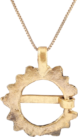 FINE VIKING PROTECTIVE BROOCH NECKLACE, 10th CENTURY AD - The History Gift Store