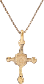 MEDIEVAL EUROPEAN CONVERT’S CROSS NECKLACE, 9th-10th CENTURY - The History Gift Store