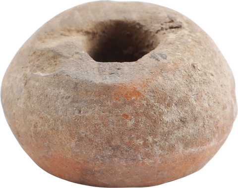 ANCIENT EGYPTIAN SPINDLE WHORL, 3RD-4TH CENTURY AD - The History Gift Store