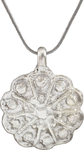 ROMAN WHEEL OF FORTUNE AMULET NECKLACE, 3RD-6TH CENTURY AD - The History Gift Store