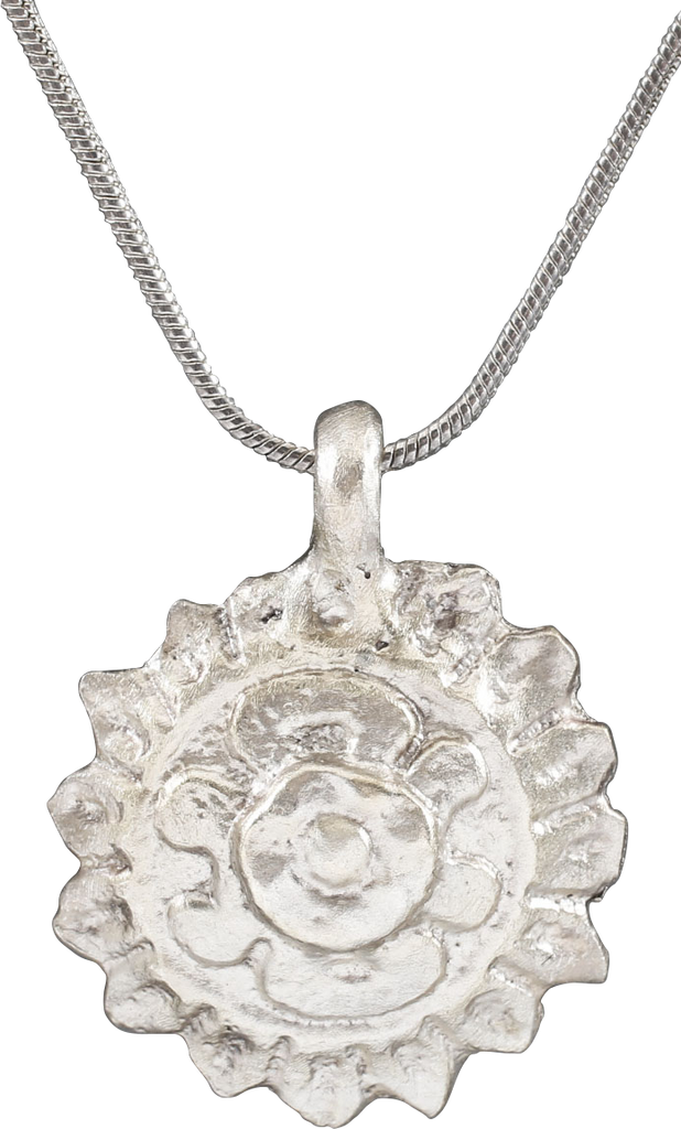 ROMAN WHEEL OF FORTUNE AMULET NECKLACE, 3ND-6TH CENTURY AD - The History Gift Store
