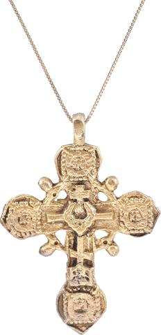 FINE LARGE EASTERN EUROPEAN CROSS, 17TH CENTURY - The History Gift Store