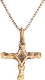 EUROPEAN CONVERT’S CROSS NECKLACE, C.800-1000 AD - The History Gift Store