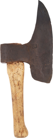 RARE EUROPEAN WAGONER’S AXE, 16TH-17TH CENTURY - The History Gift Store