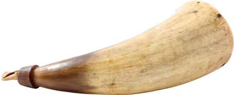 REVOLUTIONARY WAR PRIMING HORN - The History Gift Store