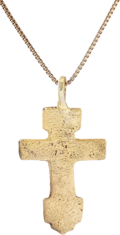 EASTERN EUROPEAN CHRISTIAN CROSS, 17TH-18TH CENTURY - The History Gift Store