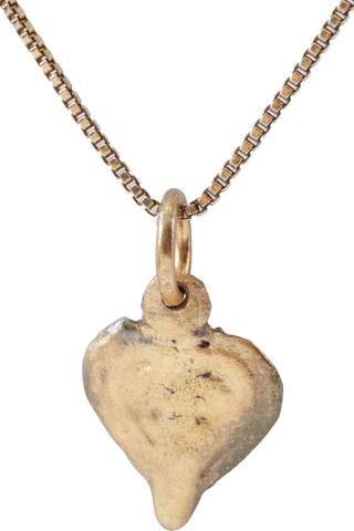 VIKING HEART PENDANT NECKLACE, C.950-1050 AD - The History Gift Store