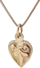 FINE VIKING HEART AMULET NECKLACE C.900-1050 AD - The History Gift Store