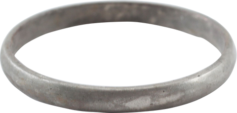 RARE SILVER VIKING WEDDING RING, SIZE 10 - The History Gift Store