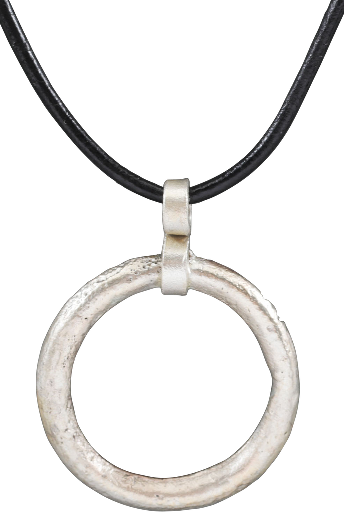 CELTIC FUNERARY PROSPERITY RING NECKLACE, C.400-100 BC - The History Gift Store