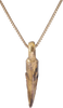 HELLENISTIC GREEK ARROWHEAD PENDANT NECKLACE, 300 - 100 BC - The History Gift Store