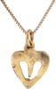 ANCIENT VIKING HEART PENDANT NECKLACE, 866-1067 AD - The History Gift Store