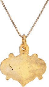 ANCIENT VIKING HEART PENDANT NECKLACE, 866-1067 AD - The History Gift Store