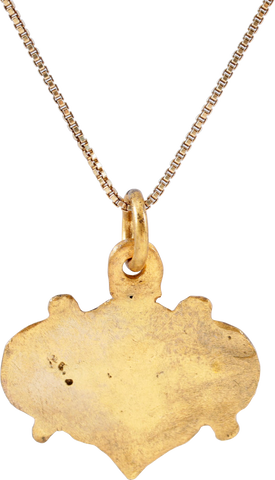 ANCIENT VIKING HEART PENDANT NECKLACE, 866-1067 AD - The History Gift Store