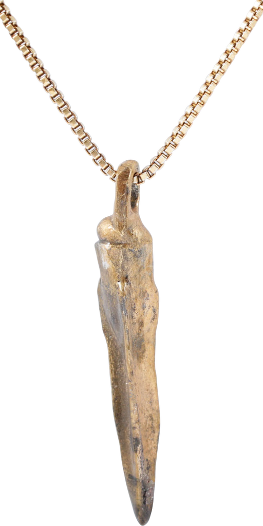 GREEK ARROWHEAD PENDANT NECKLACE, 300-100 BC - The History Gift Store