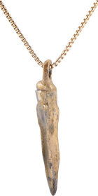GREEK ARROWHEAD PENDANT NECKLACE, 300-100 BC - The History Gift Store