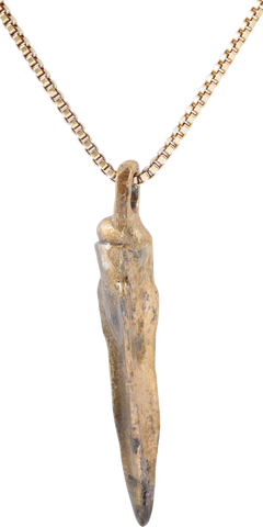 GREEK ARROWHEAD PENDANT NECKLACE, 300-100 BC - The History Gift Store