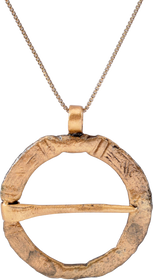 VIKING PROTECTIVE BROOCH NECKLACE, 10th CENTURY AD - The History Gift Store