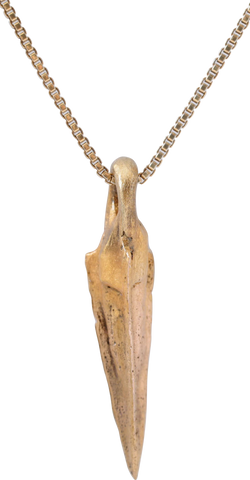 HELLENISTIC GREEK ARROWHEAD PENDANT NECKLACE, 300 - 100 BC - The History Gift Store