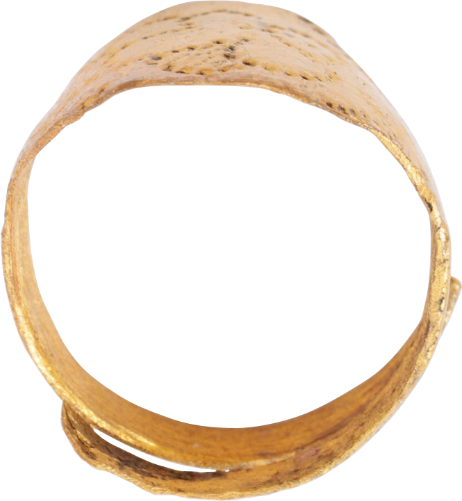 VIKING SHIELD RING C.800-1000 AD, SIZE 8 - The History Gift Store