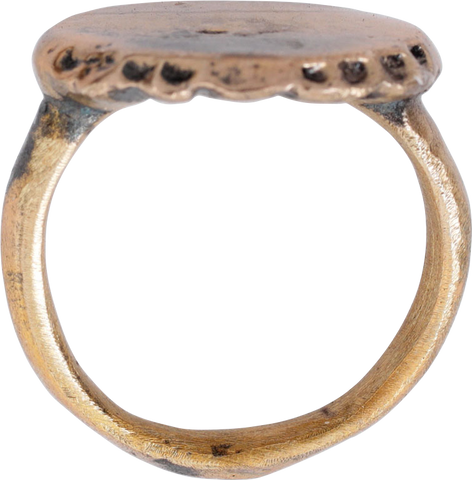 MEDIEVAL EUROPEAN RING 10th-16th CENTURY SIZE 6 3/4 - The History Gift Store