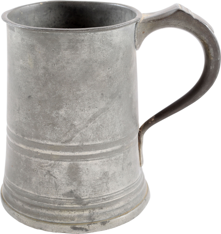 VICTORIAN PEWTER PUB MUG. From the movies! Ex: stock of Ken Paul Ltd - The History Gift Store